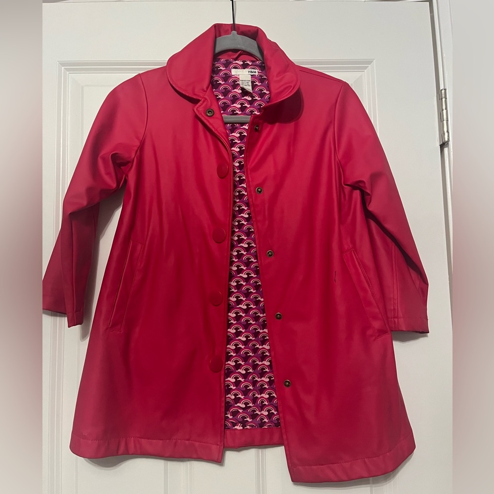 H&M GIRLS RAIN JACKET